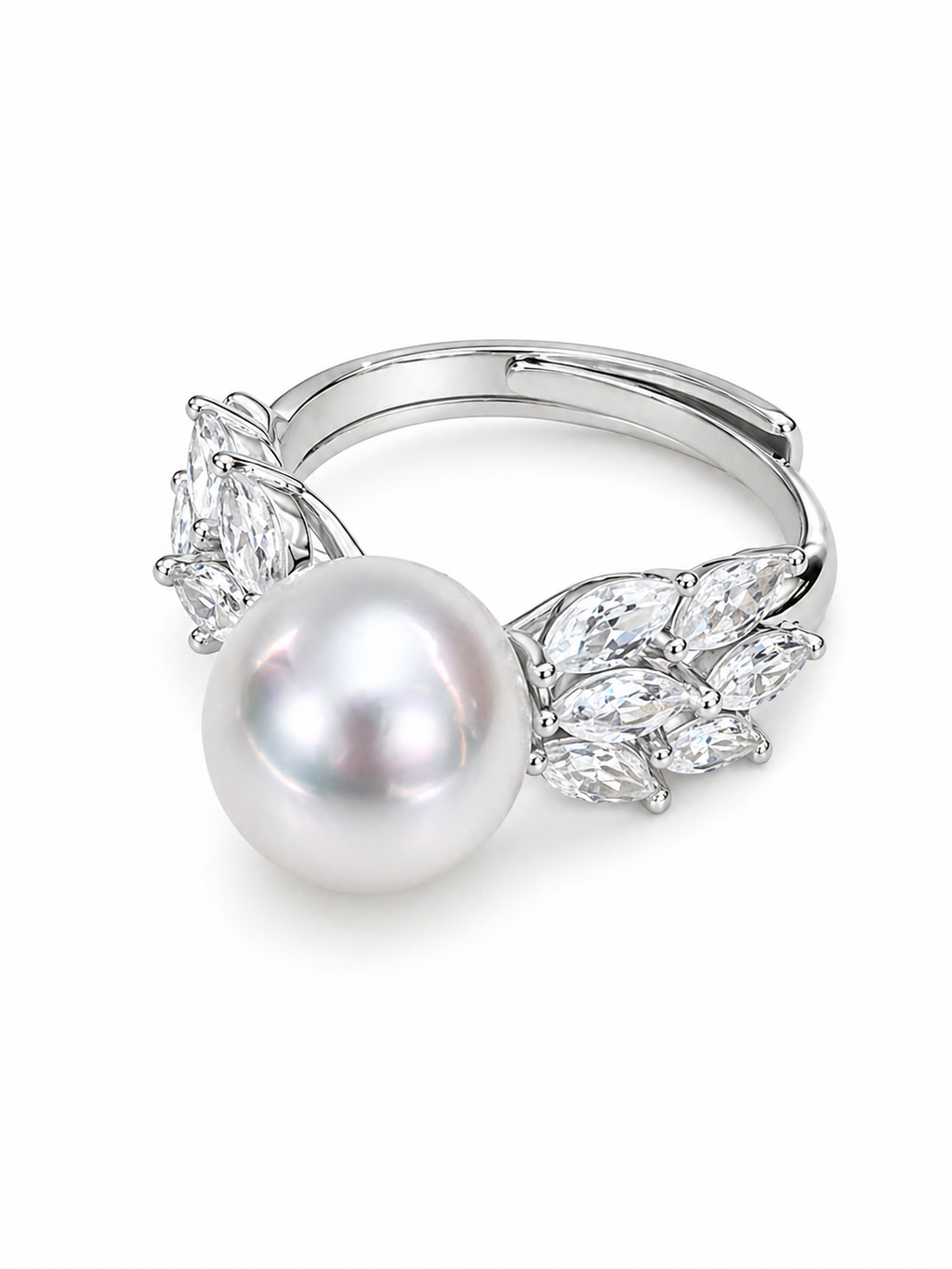 Celestial Cluster Pearl Ring