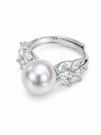 Celestial Cluster Pearl Ring