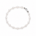 French-Inspired Elegant Gradient Pearl Bracelet